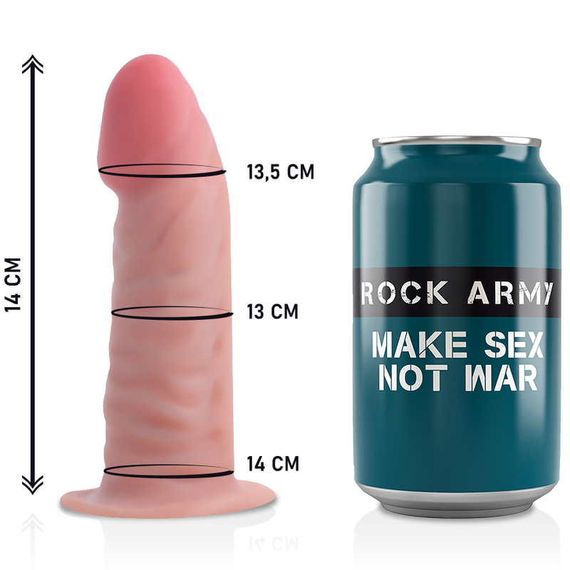 Ρεαλιστικό Ομοίωμα & Ζώνη Strapon | Tiger - 14cm, Sex Shop, Ola4U