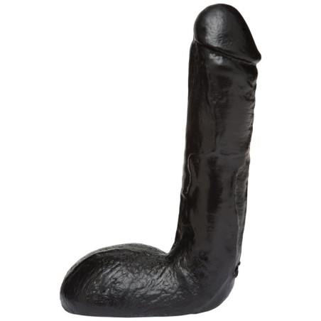 Vac-U-Lock - CodeBlack - 19cm - Thin Realistic Cock