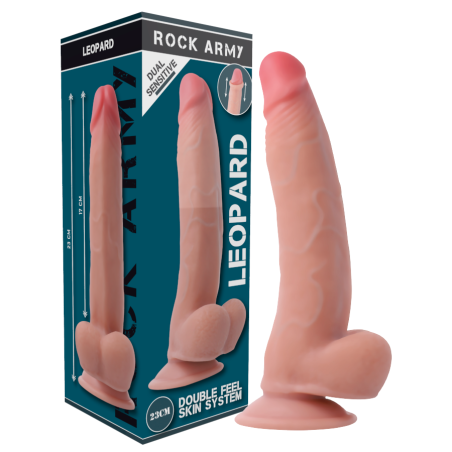 RockArmy, Dual Density, Leopard, 23cm, OLA4U SexShop