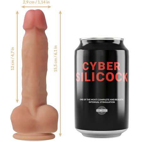 Cyber Silicock, ANSEL, Ultra Realistic, Soft, Liquid Silicone, 15cm