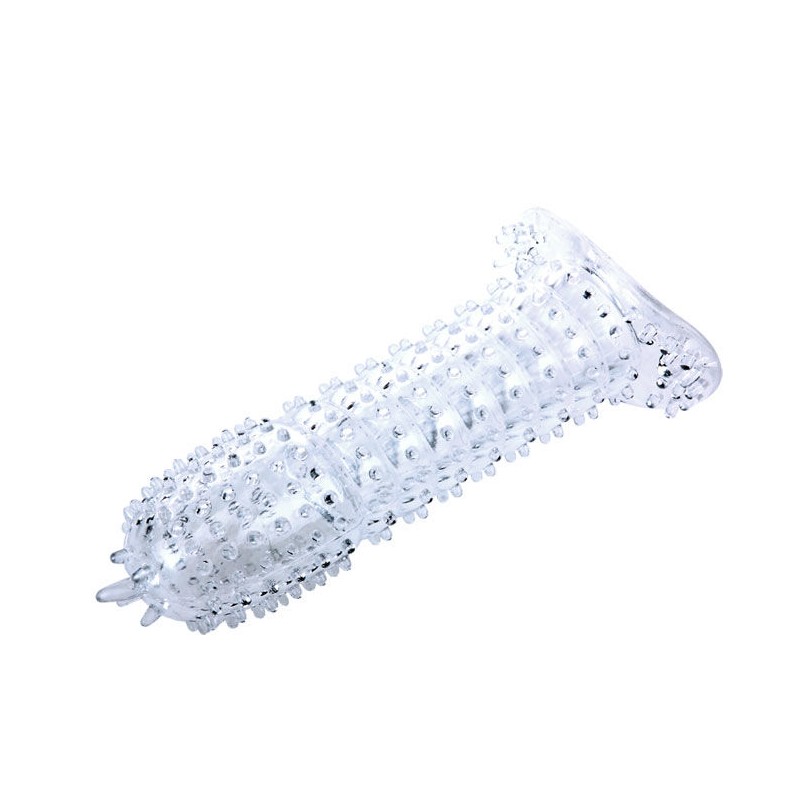 Penis Sleeve, With Stimulating, Points, 14cm