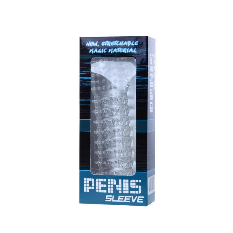 Penis Sleeve, With Stimulating, Points, 14cm