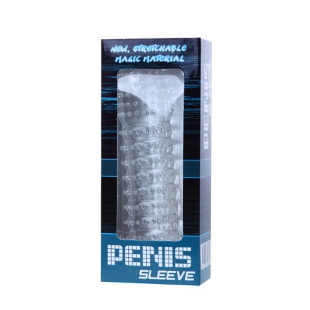 Penis Sleeve, With Stimulating, Points, 14cm
