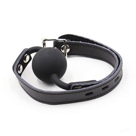 OHMAMA, Fetish, Silicone, Ball Gag, With, Leather, Belt, ola4u, athens