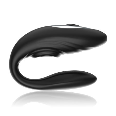 Brilly Glam, Couple, Pulsing, and, Vibrating, Remote, Control, Black