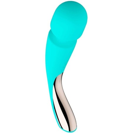 LELO, Smart Wand 2, Wand, Massager, Medium, Ocean, Blue, OLA4U