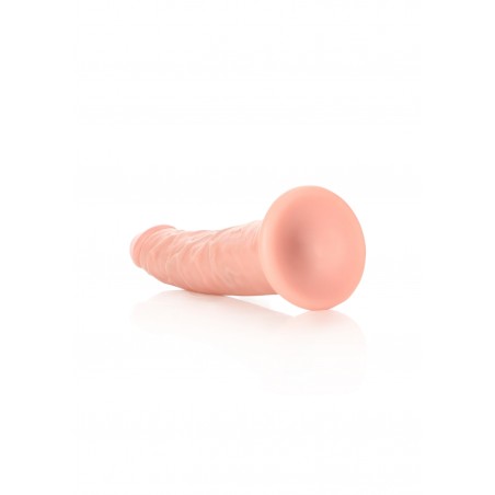 Real Rock, Slim, Realistic Dildo, with Suction Cup, 15cm, Flesh