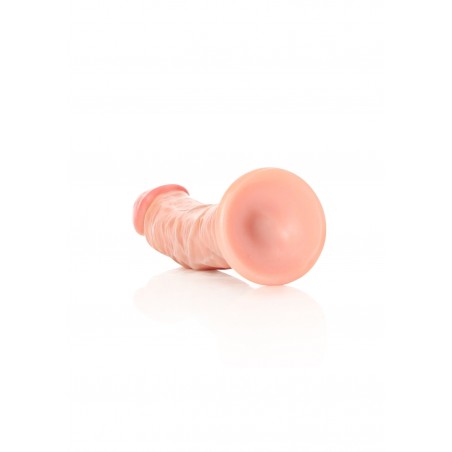 Real Rock, Ultra Skin, Curved, Realistic Dildo, with Suction Cup, 15cm, flesh