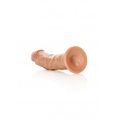 Real Rock, Ultra Skin, Curved, Realistic Dildo, with Suction Cup, 18cm, latin