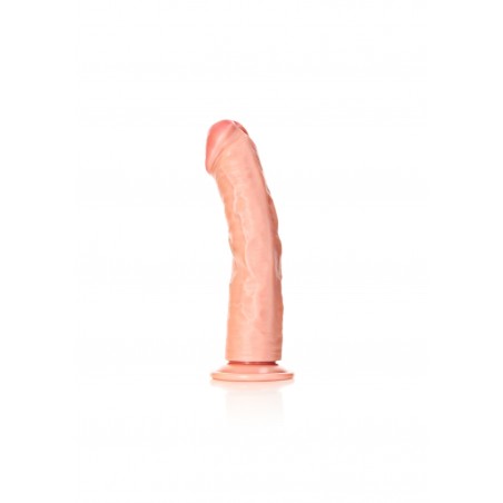 Real Rock, Ultra Skin, Curved, Realistic Dildo, with Suction Cup, 18cm, flesh