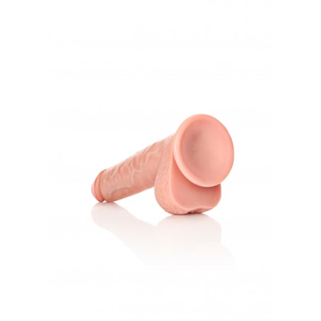 Real Rock, Ultra Skin, Straight, Realistic Dildo, with balls, & Suction Cup, 28cm