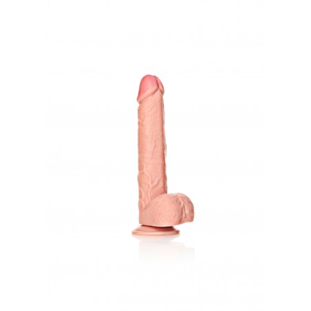 Real Rock, Ultra Skin, Straight, Realistic Dildo, with balls, & Suction Cup, 30cm