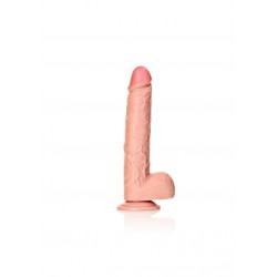 Real Rock, Ultra Skin, Straight, Realistic Dildo, with balls, & Suction Cup, 30cm