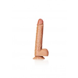 Real Rock, Ultra Skin, Straight, Realistic Dildo, with balls, & Suction Cup, 30cm, latin