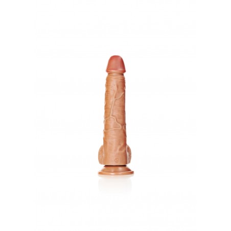 Real Rock, Ultra Skin, Straight, Realistic Dildo, with balls, & Suction Cup, 30cm, latin