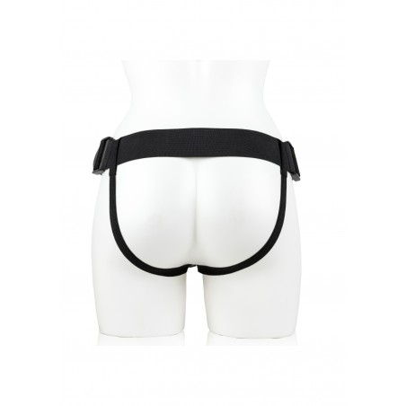 Real Rock, Hollow Strap-on, with Balls, 15,5 cm, Λάτιν