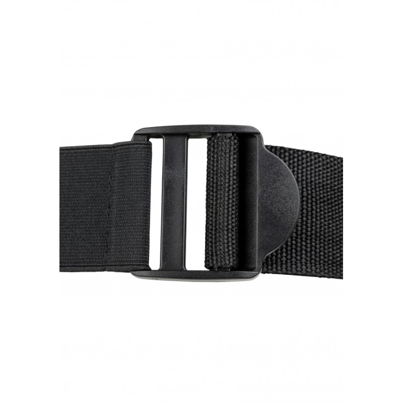 Real Rock, Hollow Strap-on, with Balls, 24,5 cm, Black