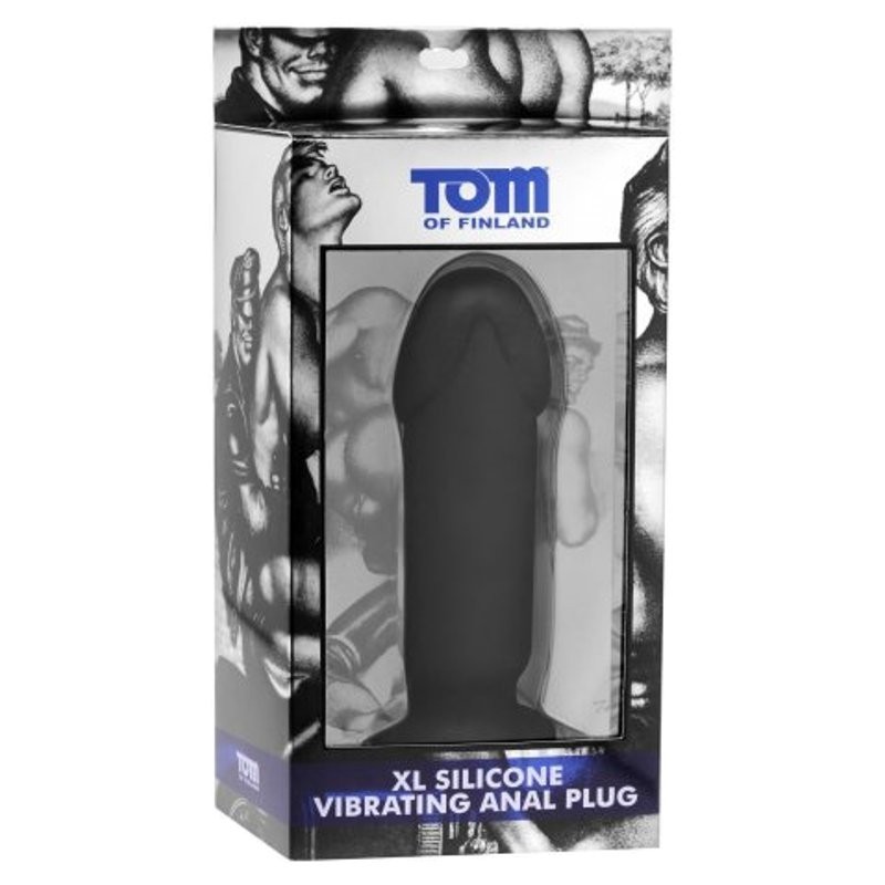 Tom of Finland - Single Speed Vibrating Plug - Extra Large