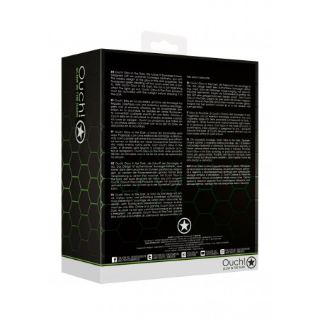 OUCH! | Σετ Πρωκτικές Σφήνες Σιλικόνης | Glow in the Dark