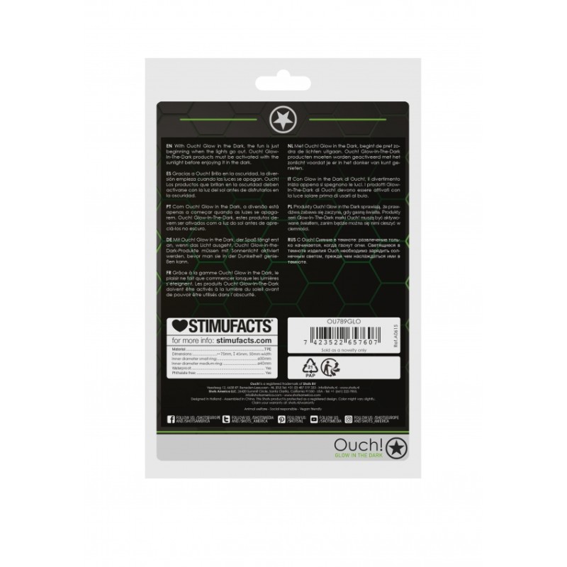 OUCH! | Δαχτυλίδι Πέους & Όρχεων | Glow in the Dark