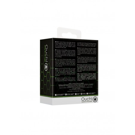 Γυάλινη, Πρωκτική, Σφήνα, Glow in the Dark, Medium