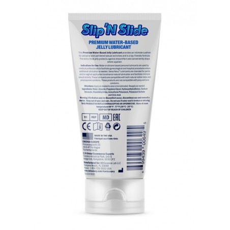 Swiss Navy, Slip'N Slide, Premium, Jelly, Lubricant, 148ml