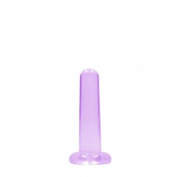 Λείο Ομοίωμα - Dildo με Βεντούζα | Real Rock  - Μοβ | 13,5cm | Ola4U Sex Shop