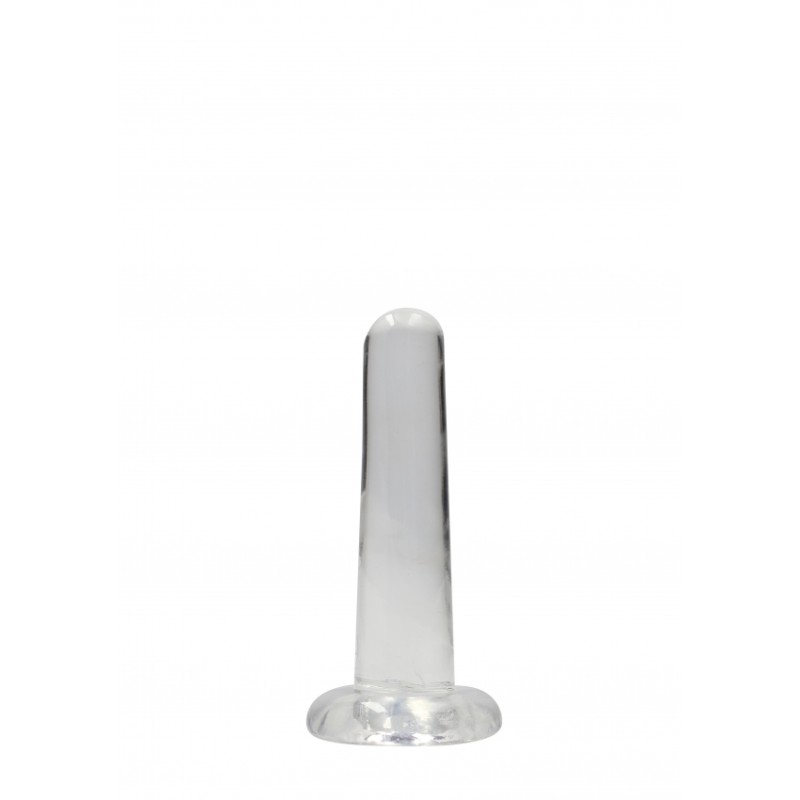Real Rock | Non Realistic Dildo With Suction - Clear - 13,5cm