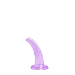 Real Rock | Non Realistic Dildo With Suction - Purple - 11,5cm