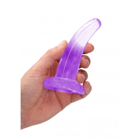 Real Rock | Non Realistic Dildo With Suction - Purple - 11,5cm