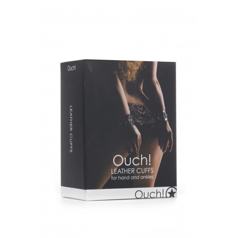 Leather Cuffs - Black