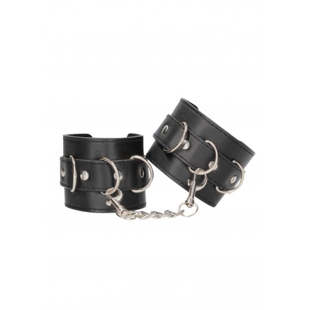 Leather Cuffs - Black