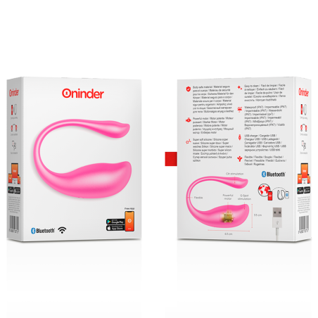 Oninder, Vibrating Egg Pink - Free App