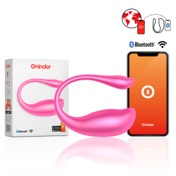 Oninder | NAIROBI | App Controlled Vibrating Egg - Pink
