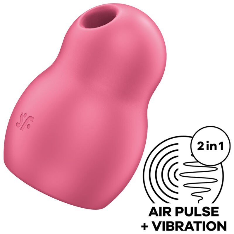 SATISFYER, PRO TO GO 1, Double Air, Pulse Stimulator