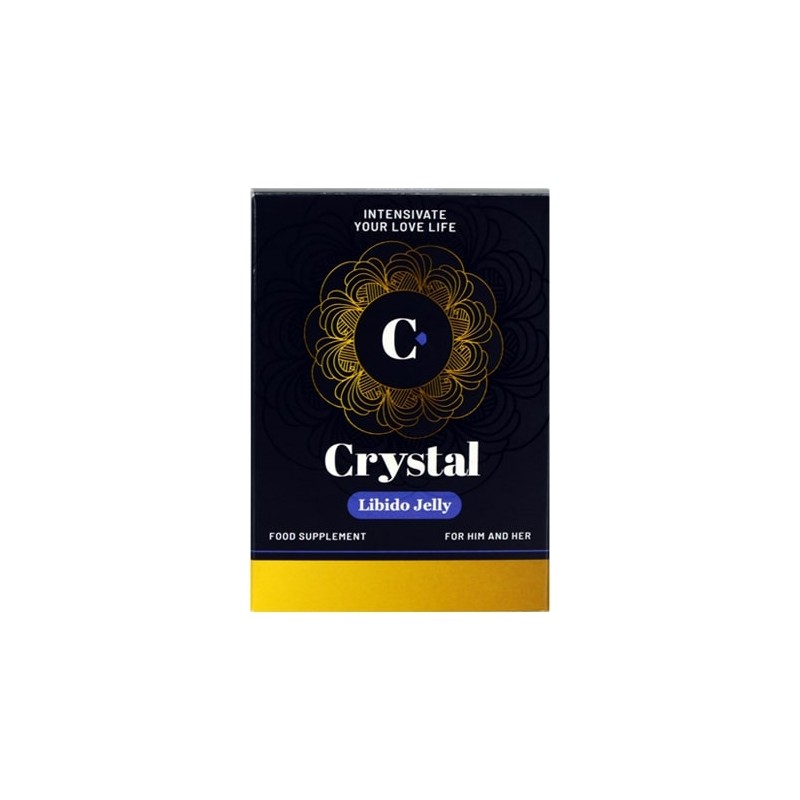 Ανδρικό Φυτικό Διεγερτικό Βρώσιμο Τζελ, Crystal Libido Jelly
