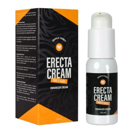 Διεγερτική Κρέμα, Αύξηση Στύσης, Devils Candy Erecta Cream, 50ml