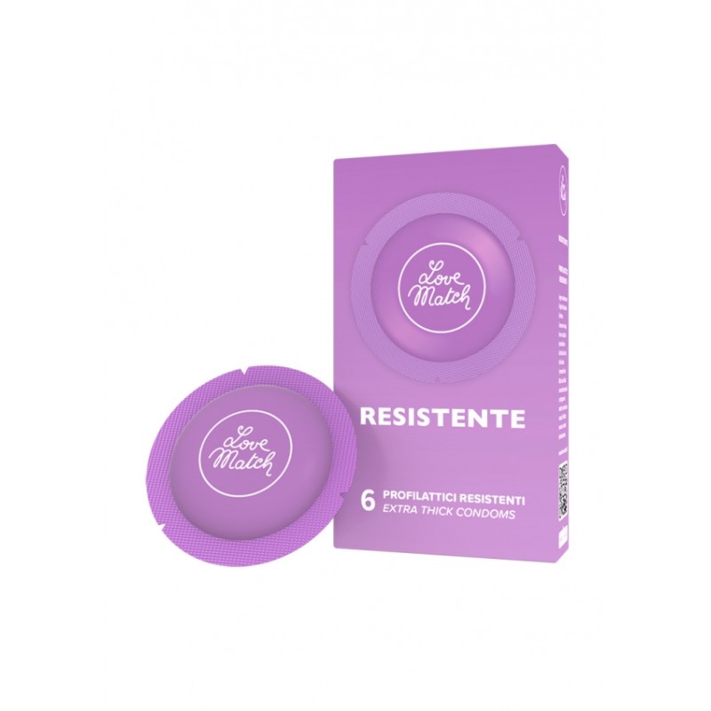 Love Match, Extra Strong, condoms, 6 pcs