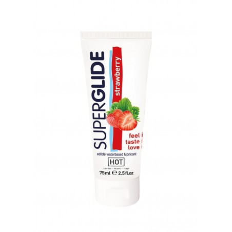 HOT | Superglide Edible Lubricant | Strawberry - 75 ml