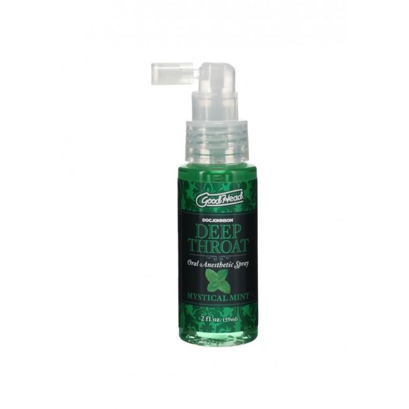 Doc Johnson, Deep, Throat, Spray, Mystical Mint, 60 ml