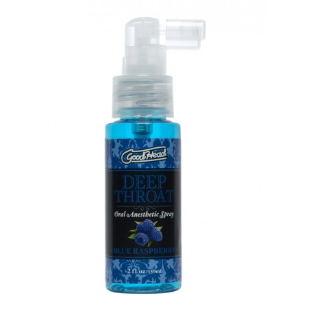 Doc Johnson, Deep, Throat, Spray, Raspberry - 60 ml