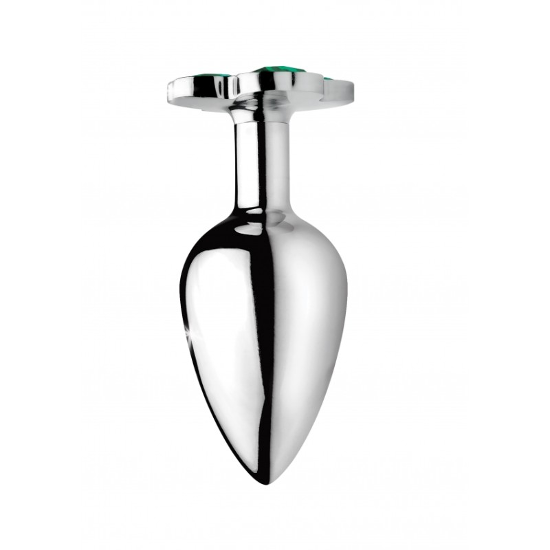 Lucky Clover Gem, Medium, Silver