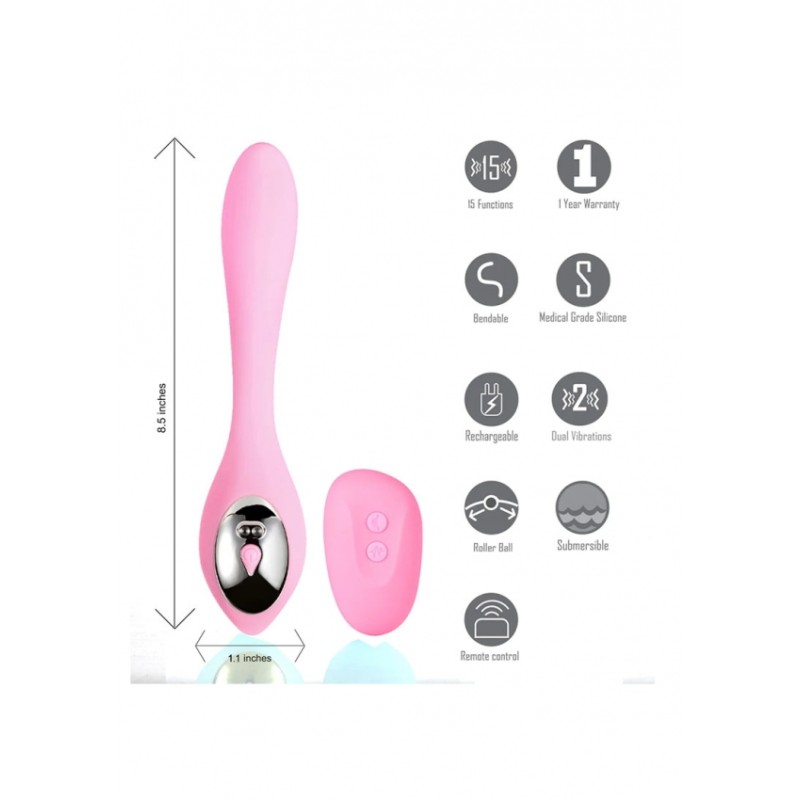 MAIA TOY, Harmonie, Couples, Vibrator, With, Remote