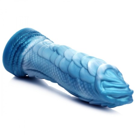XR Brands | Sea Serpent Blue Scaly | Ομοίωμα Σιλικόνης - Μπλε