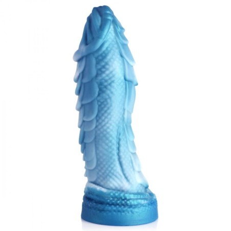 XR Brands | Sea Serpent Blue Scaly | Ομοίωμα Σιλικόνης - Μπλε