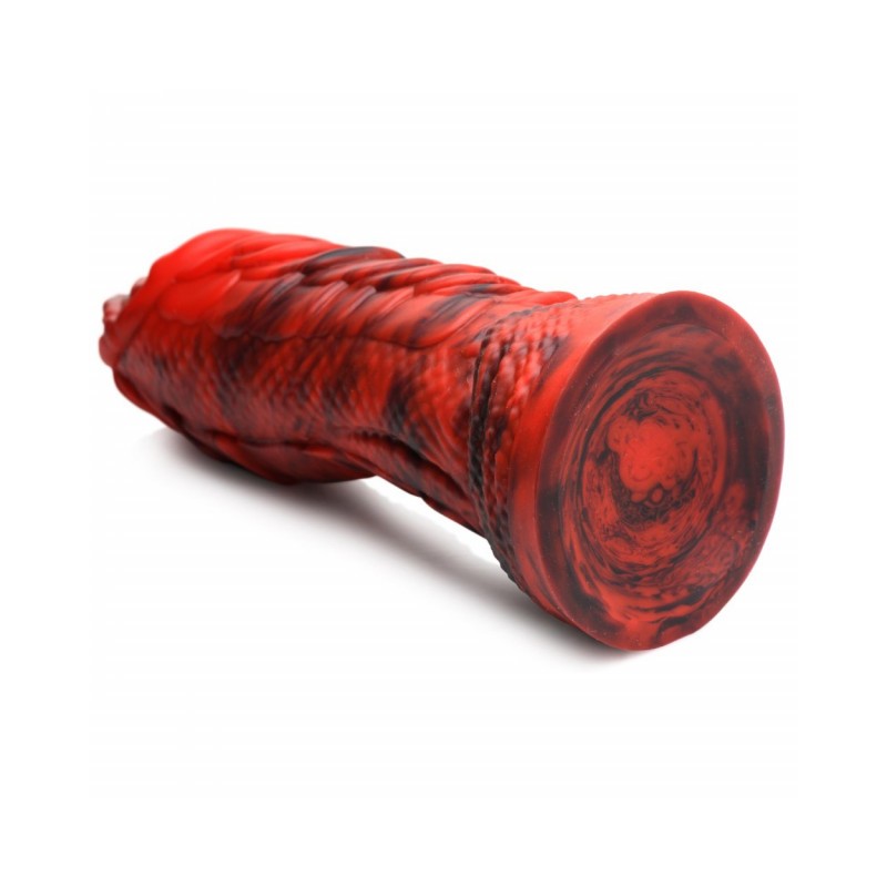 XR Brands, Fire Dragon Red Scaly, Ομοίωμα Σιλικόνης