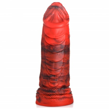 XR Brands, Fire Dragon Red Scaly, Ομοίωμα Σιλικόνης