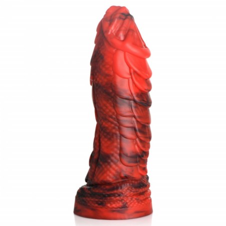 XR Brands, Fire Dragon Red Scaly, Ομοίωμα Σιλικόνης