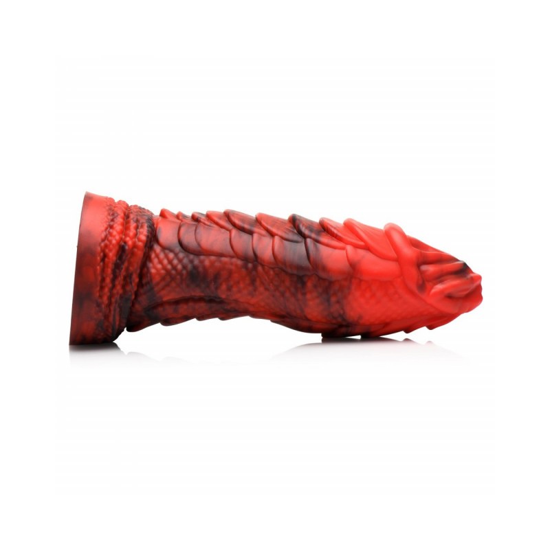 XR Brands, Fire Dragon Red Scaly, Ομοίωμα Σιλικόνης