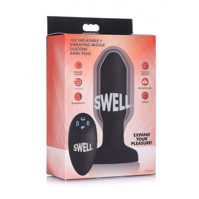 Swell, 10x Missile, Φουσκωτή Δονούμενη Σφήνα